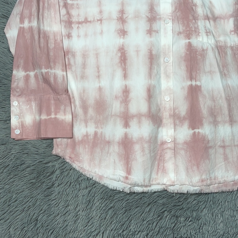 ❌SOLD❌🥰🥰ZARA Tie Bye Button Down Shirt🥰🥰 - Picture 9 of 12